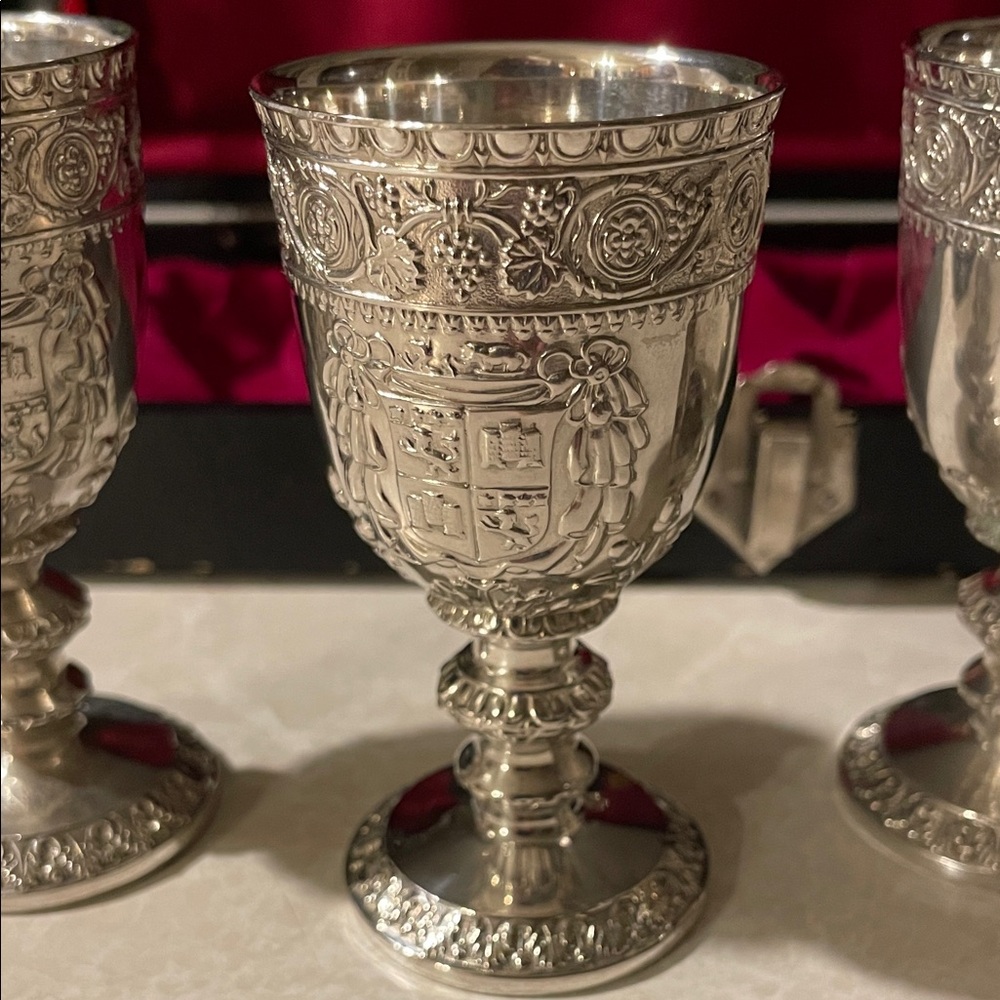 Vintage Silver Decorative Goblet
